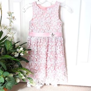 Camilla pink and white fancy dress